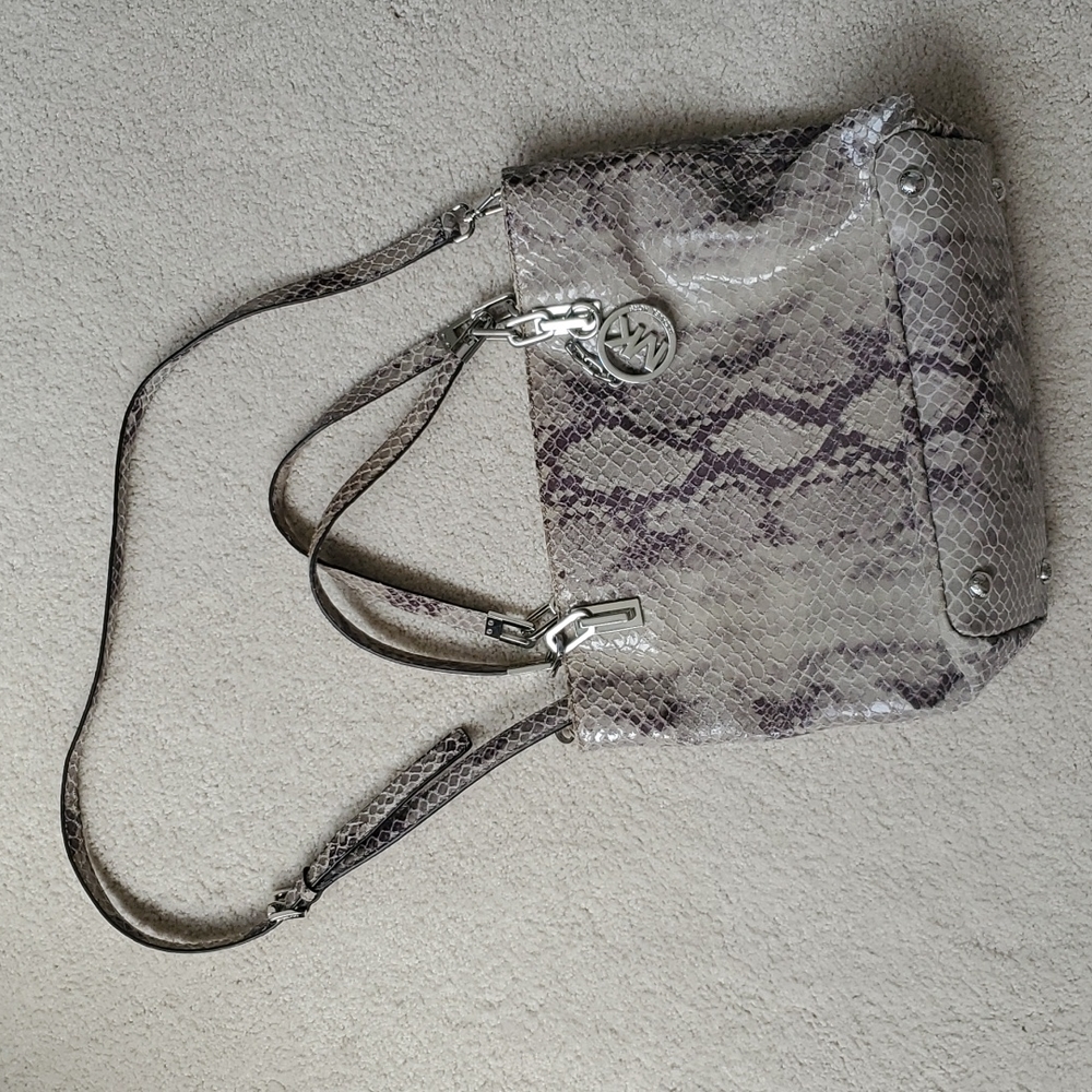 Michael Kors Snakeskin Tote - Picture 2 of 5